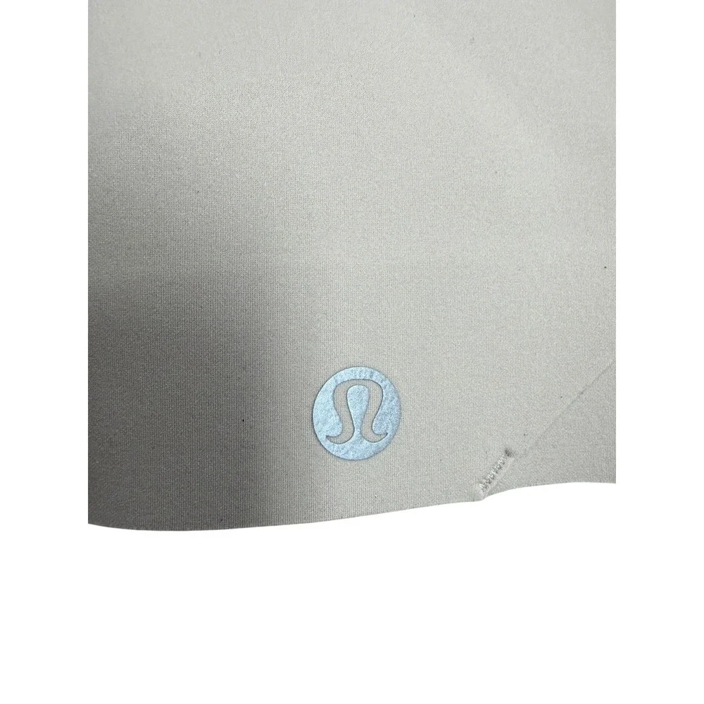 Lululemon Enlite Sports Bra 34C Gray High Impact Running Cross Back LW2BE0S